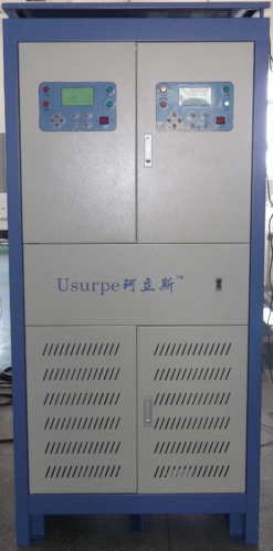 智能脉冲内化成充/放电柜现场检测留影